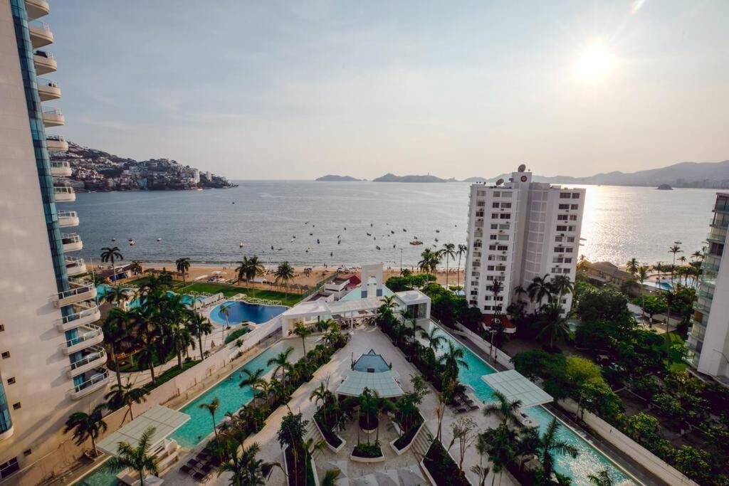 Luxury Apartment In Front Of Acapulco Beach ภายนอก รูปภาพ
