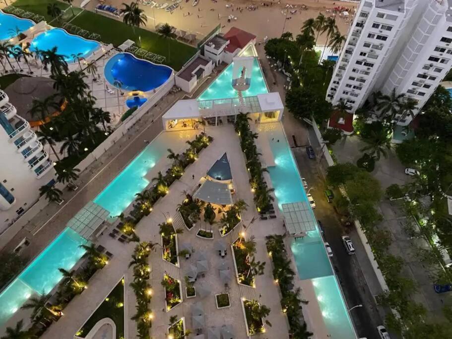 Luxury Apartment In Front Of Acapulco Beach ภายนอก รูปภาพ