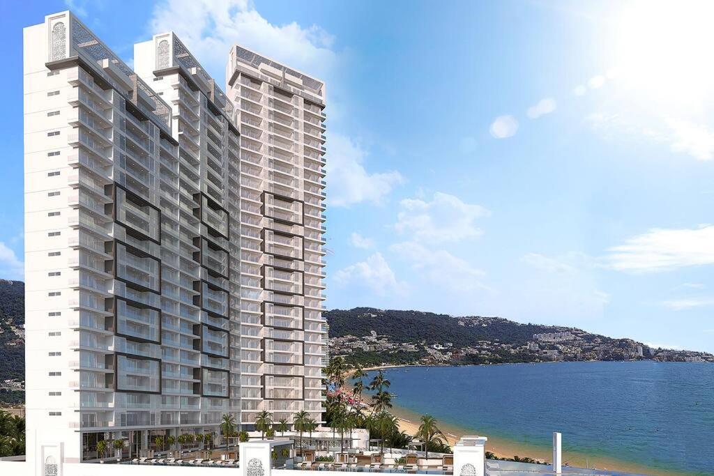 Luxury Apartment In Front Of Acapulco Beach ภายนอก รูปภาพ