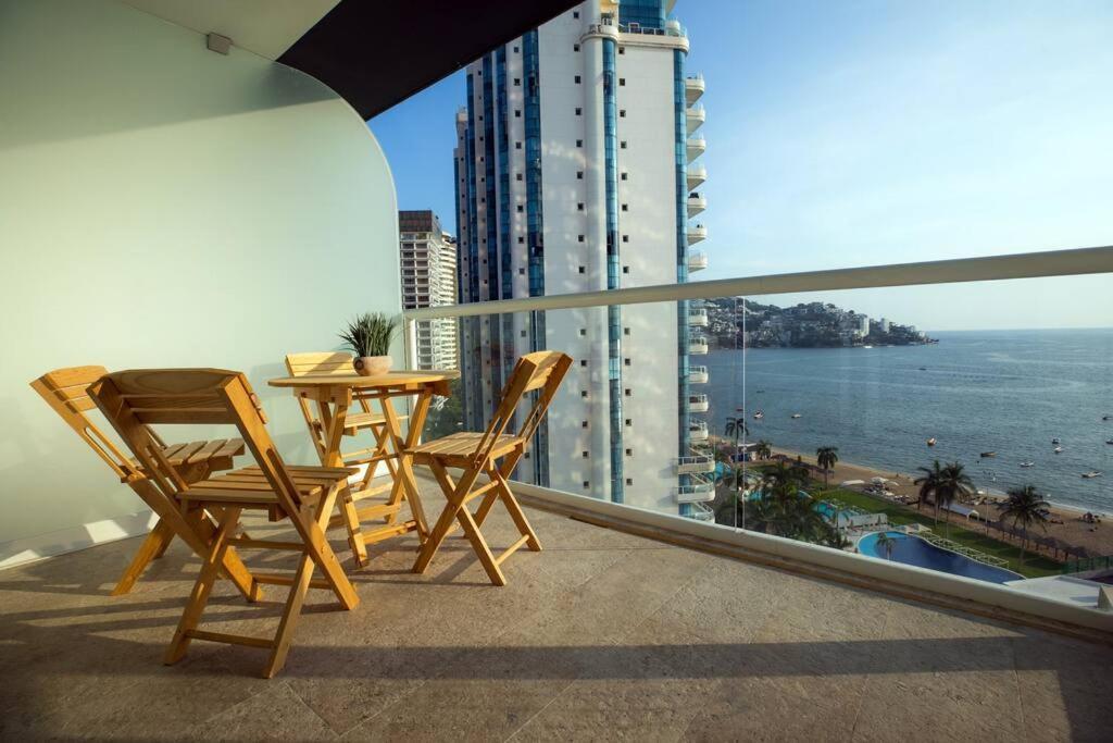 Luxury Apartment In Front Of Acapulco Beach ภายนอก รูปภาพ