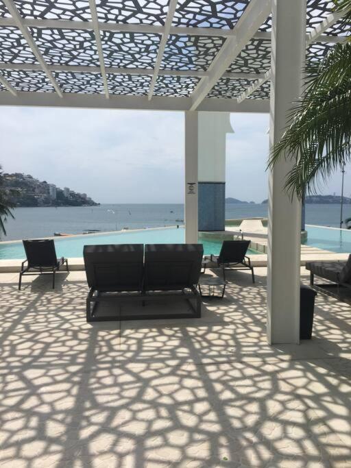 Luxury Apartment In Front Of Acapulco Beach ภายนอก รูปภาพ